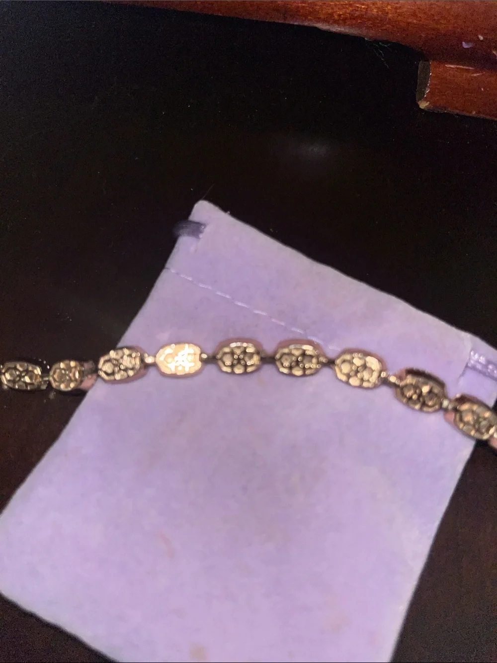 Kendra Scott Cole rose gold bridal  mother of Pearl bracelet w pave $250!! Sale
